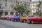 Vintage American cars near Central Park, Havana, Cuba #6