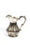 Vintage Antique Kettle or Tea Pot In Metal on White Background