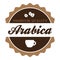 Vintage Arabica Coffee Label