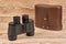 Vintage army binoculars