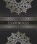 Vintage background with an elegant lace pattern