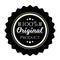 Vintage badge. Premium design element. Original product vector