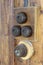 Vintage Bakelite Light Switches