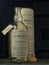 Vintage Balvenie Double Wood Scotch Whisky Empty Bottel Studio shot