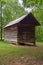 Vintage barn shed on a farm