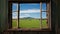 vintage barn window
