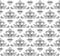 Vintage baroque damask seamless pattern vector