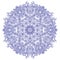Vintage baroque Mandala. Beautiful vector round pattern. Hand dr