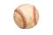 Vintage Baseball Isolated on a White Background