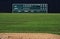 Vintage baseball scoreboard