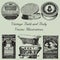 Vintage Bath and Body Vector Illustrations