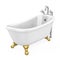 Vintage Bathtub Isolated