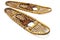 Vintage bear paw snowshoes