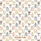 Vintage Beverages icons pattern