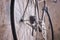 Vintage bicycle hang on wall