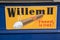 Vintage Billboard Willem II Cigar At Amsterdam The Netherlands 19-3-2022