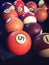 Vintage Billiard Balls