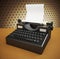 Vintage Black, Manual Typewriter