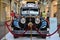 Vintage black passenger car AUDI Horch