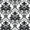 Vintage Black And White Damask Pattern: Kazuki Takamatsu Style