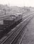 Vintage black and white photo of type 2 diesel electric locomotive 1964