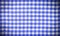 Vintage blue checkered tablecloth background, tablecloth, napkin, kitchen, menu background, food, linen texture, natural material