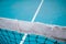 Vintage blue court tennis net