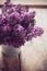 Vintage Bouquet of lilac flowers