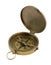 Vintage brass compass