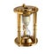 Vintage brass hourglass