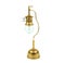 Vintage brass metal gas lamp