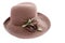 Vintage brown hat
