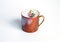Vintage Brown Japanese Coffee Cup