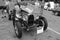 Vintage Bugatti race car