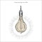 Vintage bulb lamp hand drawing engraving style