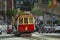 Vintage Cable Car on the streets of San Francisco