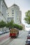 Vintage Cable Car on the streets of San Francisco