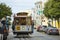 Vintage Cable Car on the streets of San Francisco