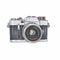 Vintage Camera Hand Drawn Vector Illustration - Minimalist 2d Design