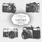 Vintage cameras