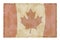 Vintage canadian flag