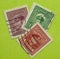 Vintage Canadian postage stamps