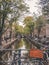 Vintage Canal in Amsterdam