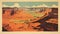 Vintage Canyonlands National Park Poster: Serene Pastoral Scenes And Expansive Landscapes