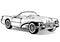 Vintage car cabriolet roofless, sketch, coloring book, black and white drawing, monochrome. Retro cartoon transport. Vector