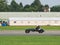 Vintage Car Driving around Dunsfold Airfield