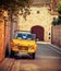 Vintage car in spain street