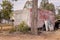 Vintage Caravan Abandoned In Rubyvale Gemfields Australia