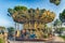 Vintage Carrousel de la Coulee Verte, Nice, Cote d\'Azur, France