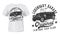 Vintage cars restoration club t-shirt print mockup